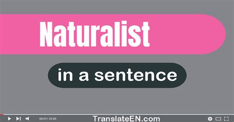 naturalist thesaurus|naturalist in a sentence.